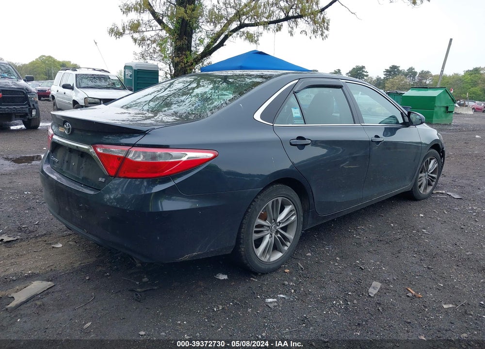 2016 TOYOTA CAMRY SE VIN: 4T1BF1FK5GU252847