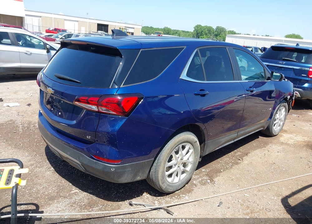 2022 CHEVROLET EQUINOX FWD LT VIN: 3GNAXKEV4NL240119