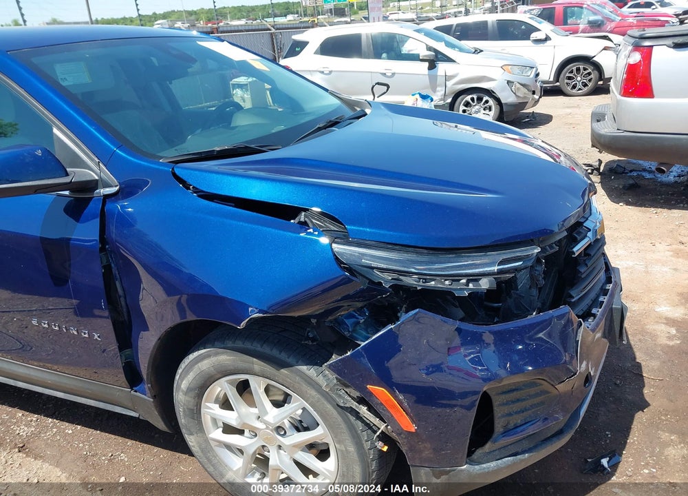 2022 CHEVROLET EQUINOX FWD LT VIN: 3GNAXKEV4NL240119
