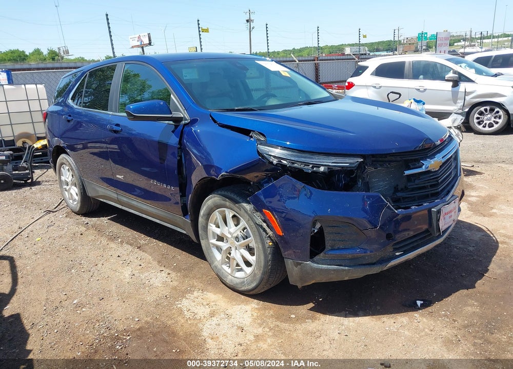 2022 CHEVROLET EQUINOX FWD LT VIN: 3GNAXKEV4NL240119
