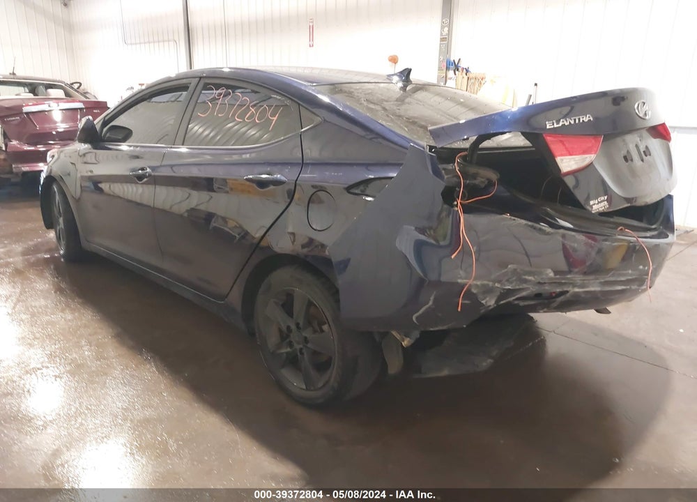 2013 HYUNDAI ELANTRA GLS VIN: 5NPDH4AE2DH351321
