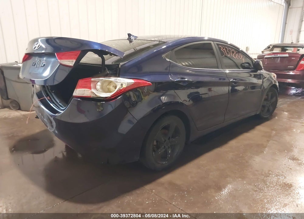 2013 HYUNDAI ELANTRA GLS VIN: 5NPDH4AE2DH351321