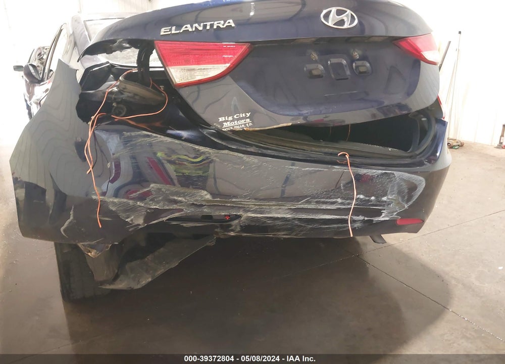2013 HYUNDAI ELANTRA GLS VIN: 5NPDH4AE2DH351321