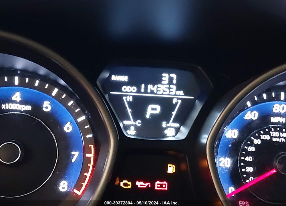 2013 HYUNDAI ELANTRA GLS VIN: 5NPDH4AE2DH351321