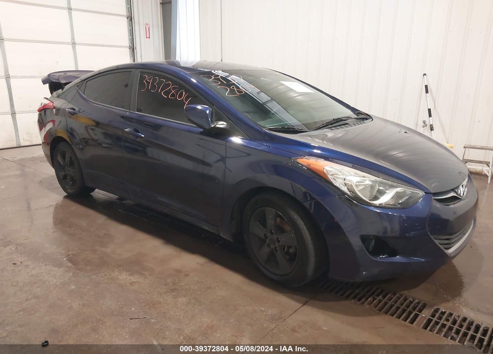 2013 HYUNDAI ELANTRA GLS VIN: 5NPDH4AE2DH351321