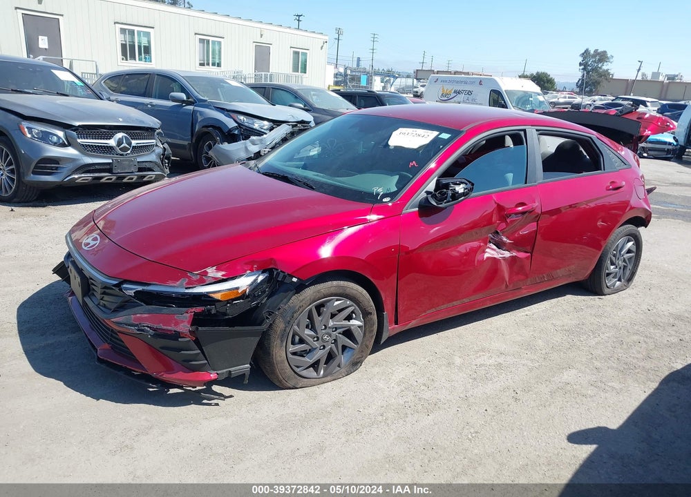 2024 HYUNDAI ELANTRA SEL VIN: KMHLM4DG0RU732310