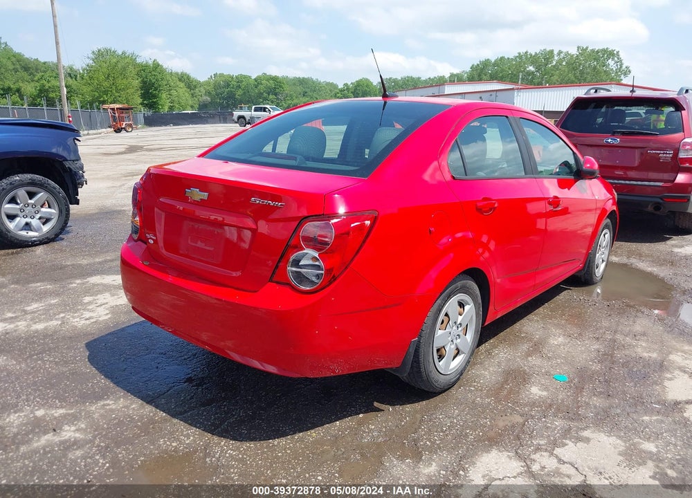 2014 CHEVROLET SONIC LS AUTO VIN: 1G1JA5SH6E4223637