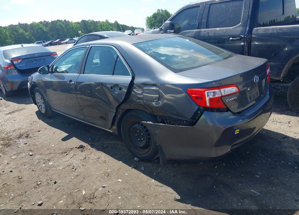 2012 TOYOTA CAMRY LE VIN: 4T1BF1FK5CU023501