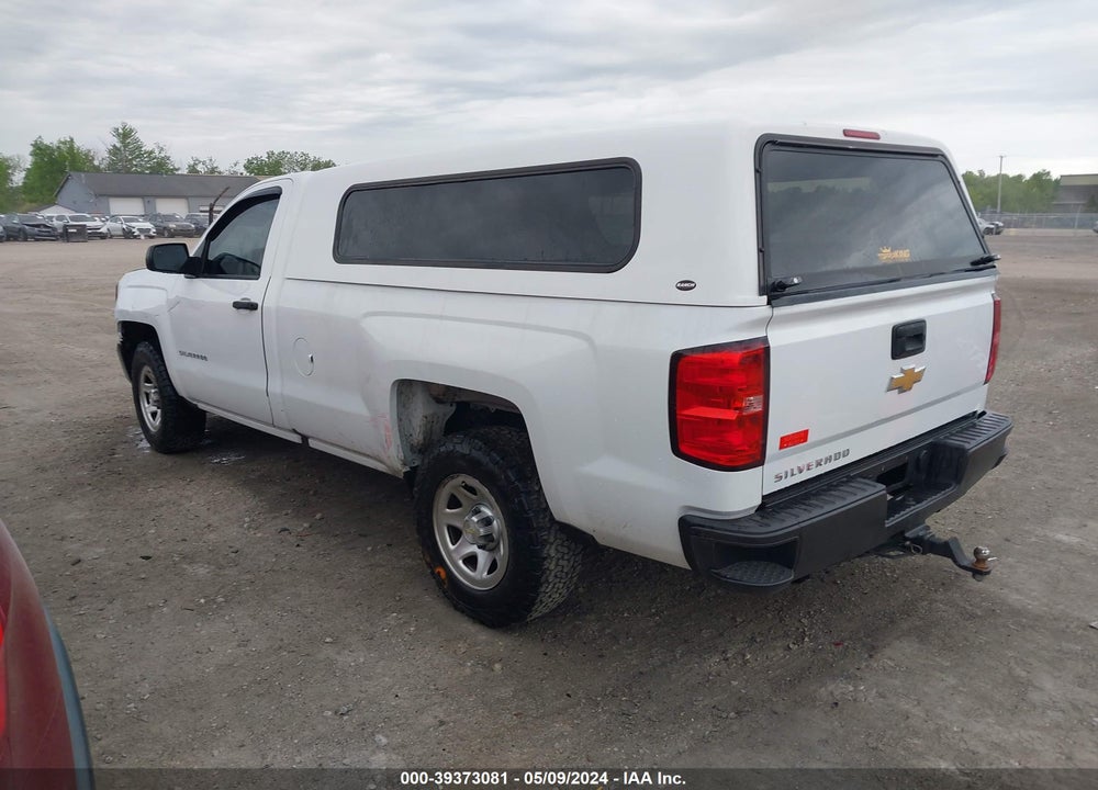 2016 CHEVROLET SILVERADO 1500 WT VIN: 1GCNCNEH7GZ345556
