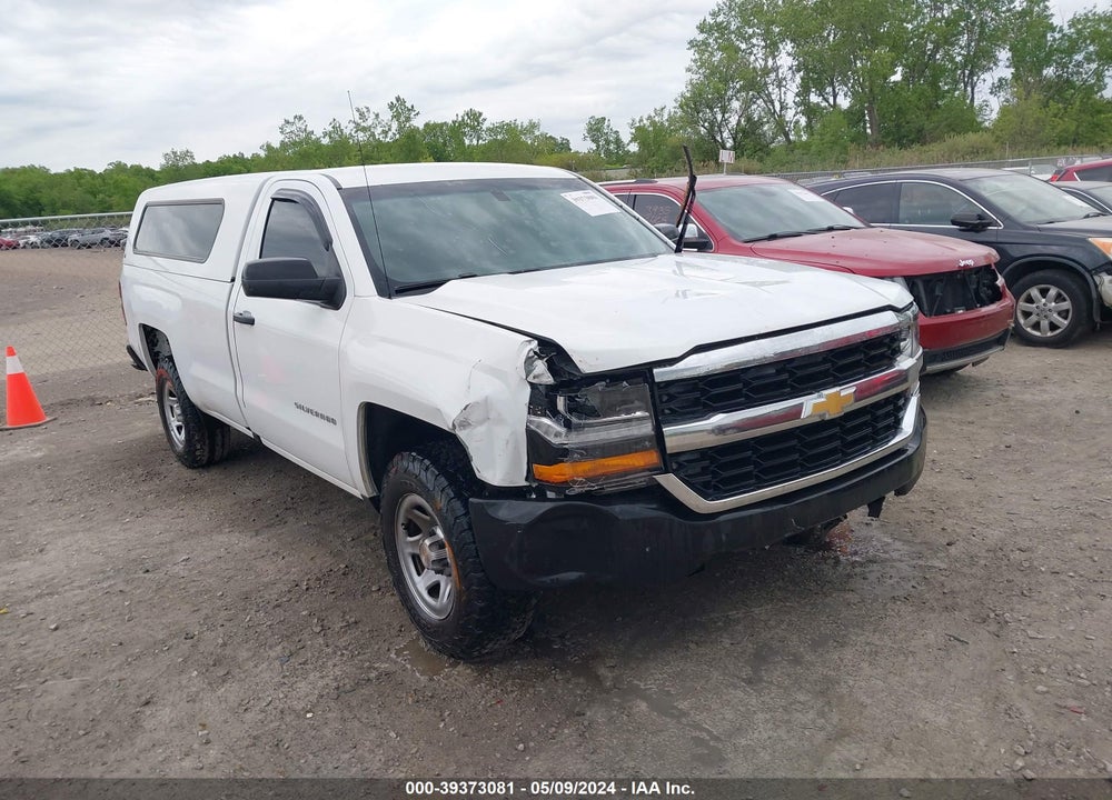 2016 CHEVROLET SILVERADO 1500 WT VIN: 1GCNCNEH7GZ345556