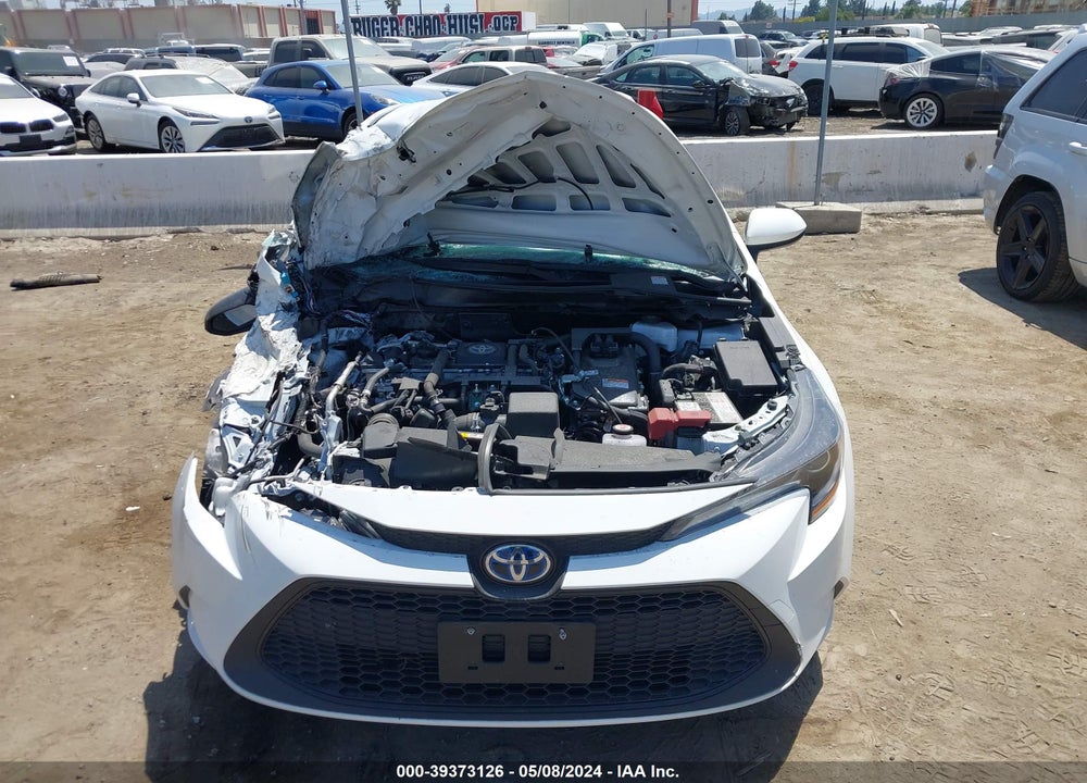 2022 TOYOTA COROLLA HYBRID LE VIN: JTDEAMDE7N3013088