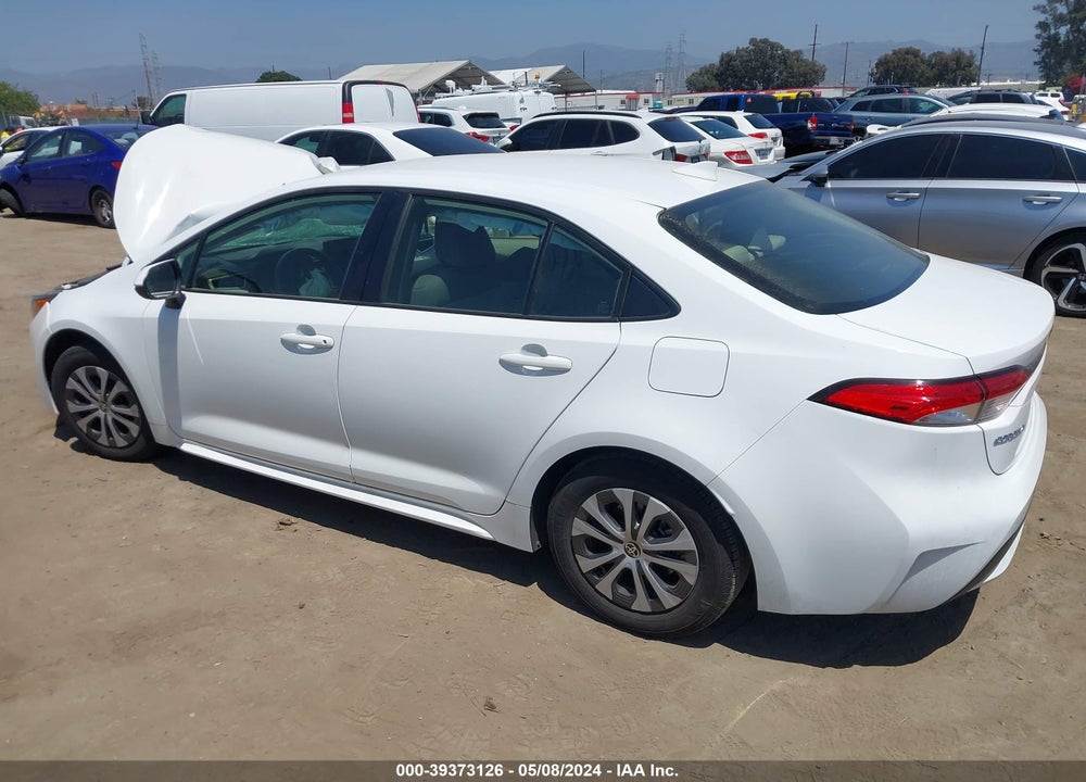 2022 TOYOTA COROLLA HYBRID LE VIN: JTDEAMDE7N3013088