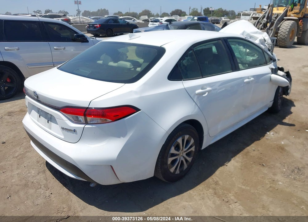 2022 TOYOTA COROLLA HYBRID LE VIN: JTDEAMDE7N3013088