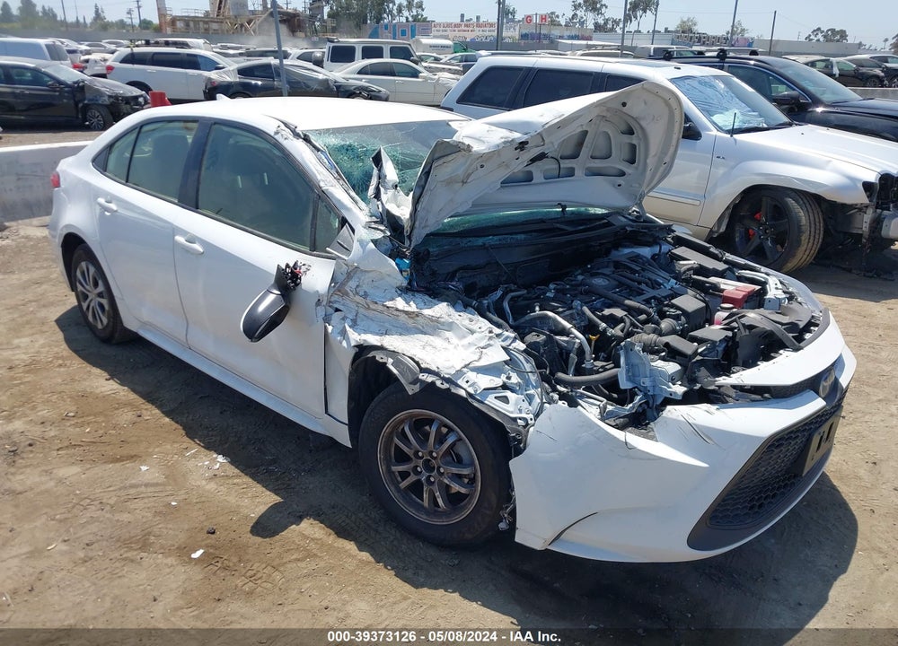 2022 TOYOTA COROLLA HYBRID LE VIN: JTDEAMDE7N3013088