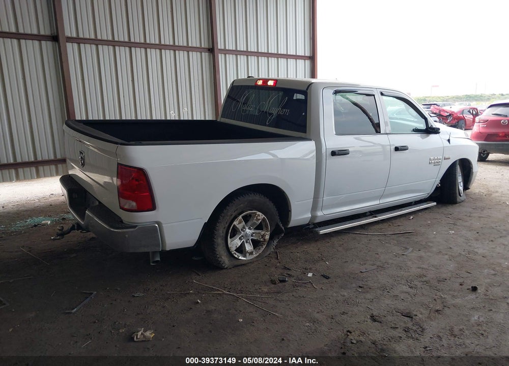 2019 RAM 1500 CLASSIC TRADESMAN 4X2 5'7 BOX VIN: 1C6RR6KT8KS589093