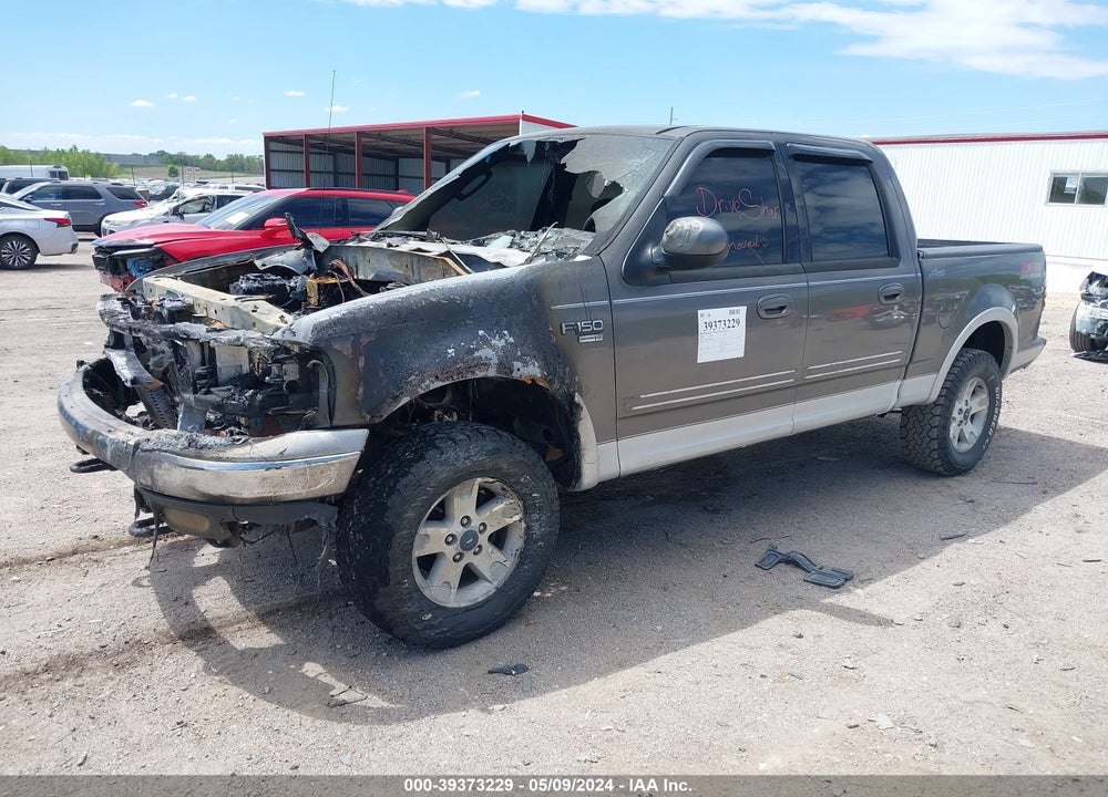 2002 FORD F-150 LARIAT/XLT VIN: 1FTRW08L42KC89623