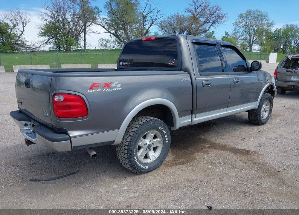 2002 FORD F-150 LARIAT/XLT VIN: 1FTRW08L42KC89623
