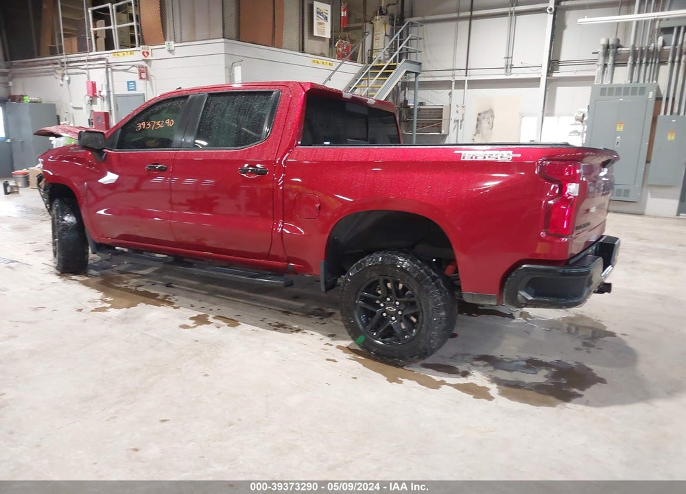 2021 CHEVROLET SILVERADO 1500 4WD SHORT BED LT TRAIL BOSS VIN: 1GCPYFEL1MZ194732