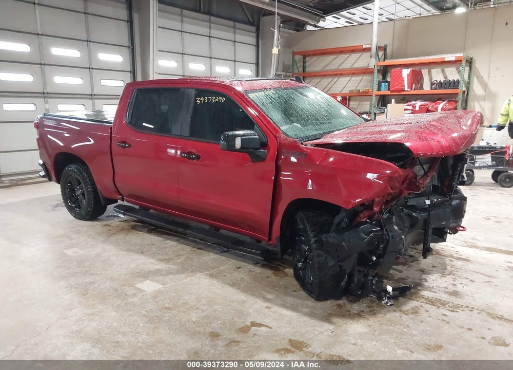 2021 CHEVROLET SILVERADO 1500 4WD SHORT BED LT TRAIL BOSS VIN: 1GCPYFEL1MZ194732