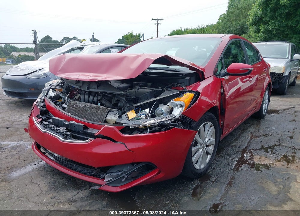 2014 KIA FORTE VIN: KNAFX4A81E5078862