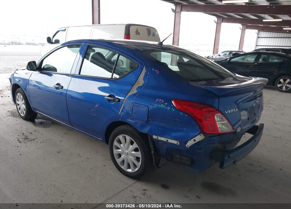 2015 NISSAN VERSA 1.6 S+ VIN: 3N1CN7AP2FL897422