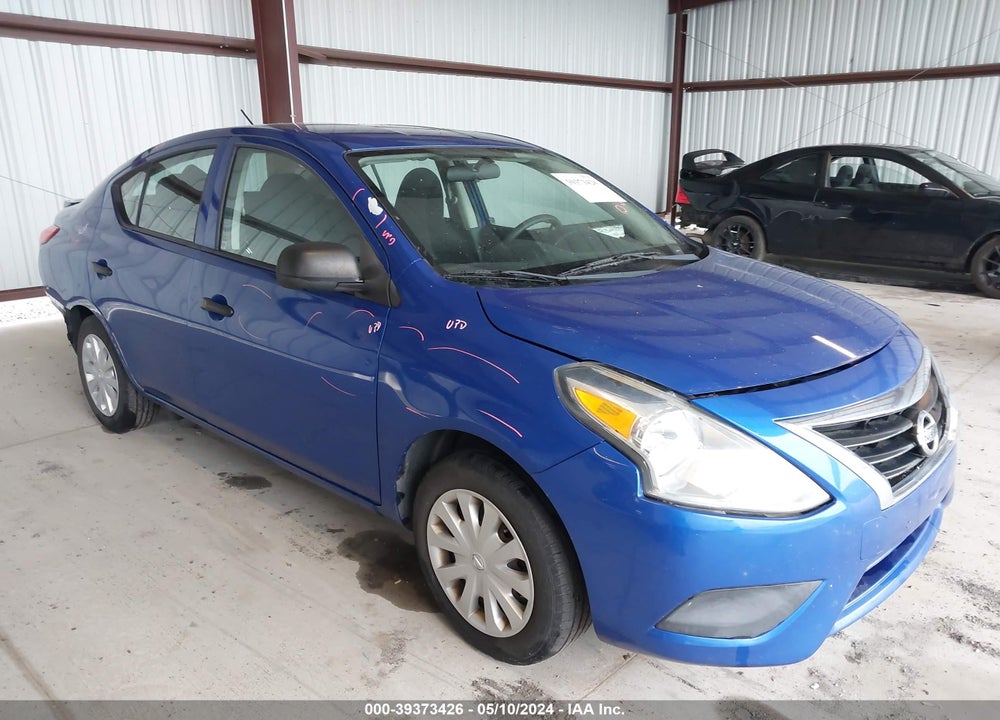 2015 NISSAN VERSA 1.6 S+ VIN: 3N1CN7AP2FL897422