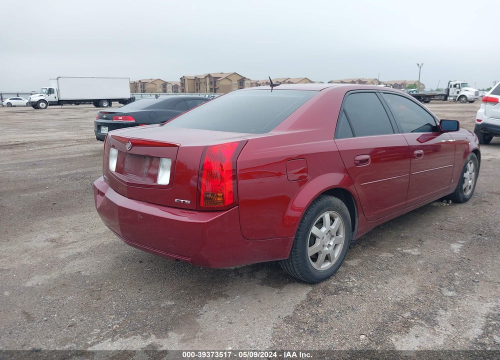 2006 CADILLAC CTS STANDARD VIN: 1G6DP577260193227