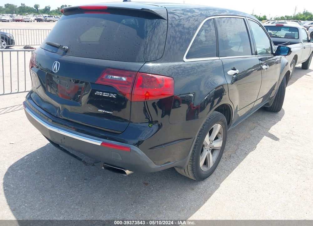 2010 ACURA MDX VIN: 2HNYD2H28AH507132