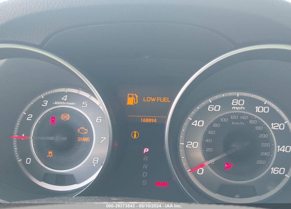 2010 ACURA MDX VIN: 2HNYD2H28AH507132