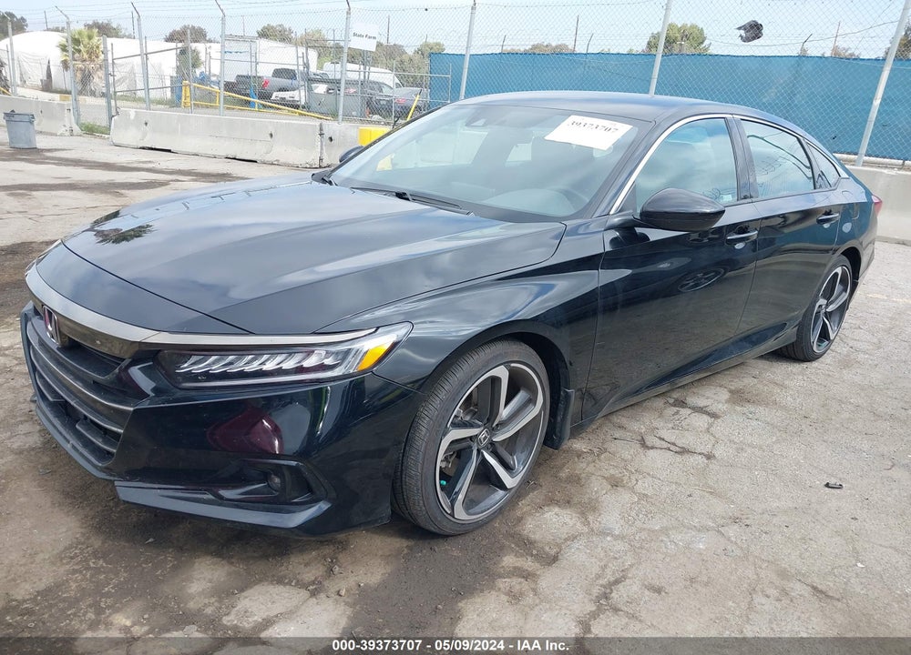 2022 HONDA ACCORD SPORT VIN: 1HGCV1F35NA032659