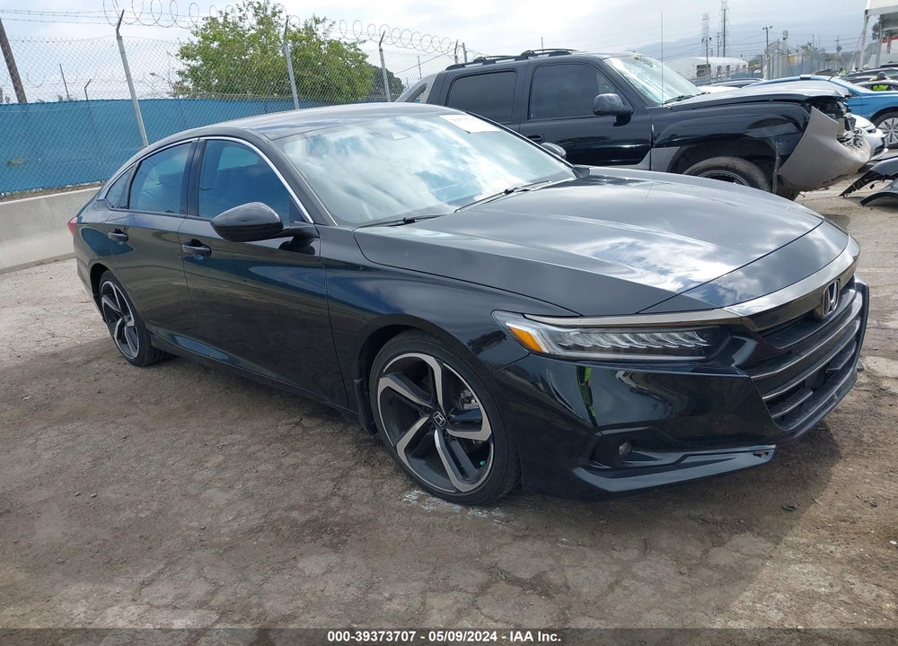 2022 HONDA ACCORD SPORT VIN: 1HGCV1F35NA032659