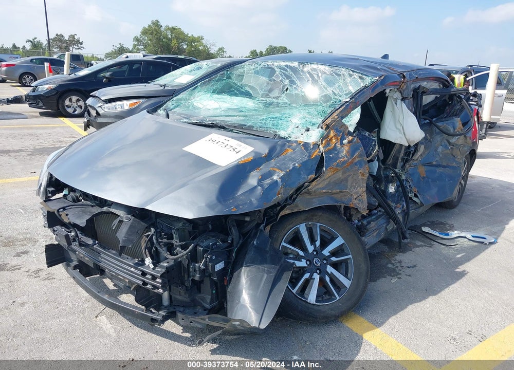 2021 NISSAN VERSA SV XTRONIC CVT VIN: 3N1CN8EV3ML829318