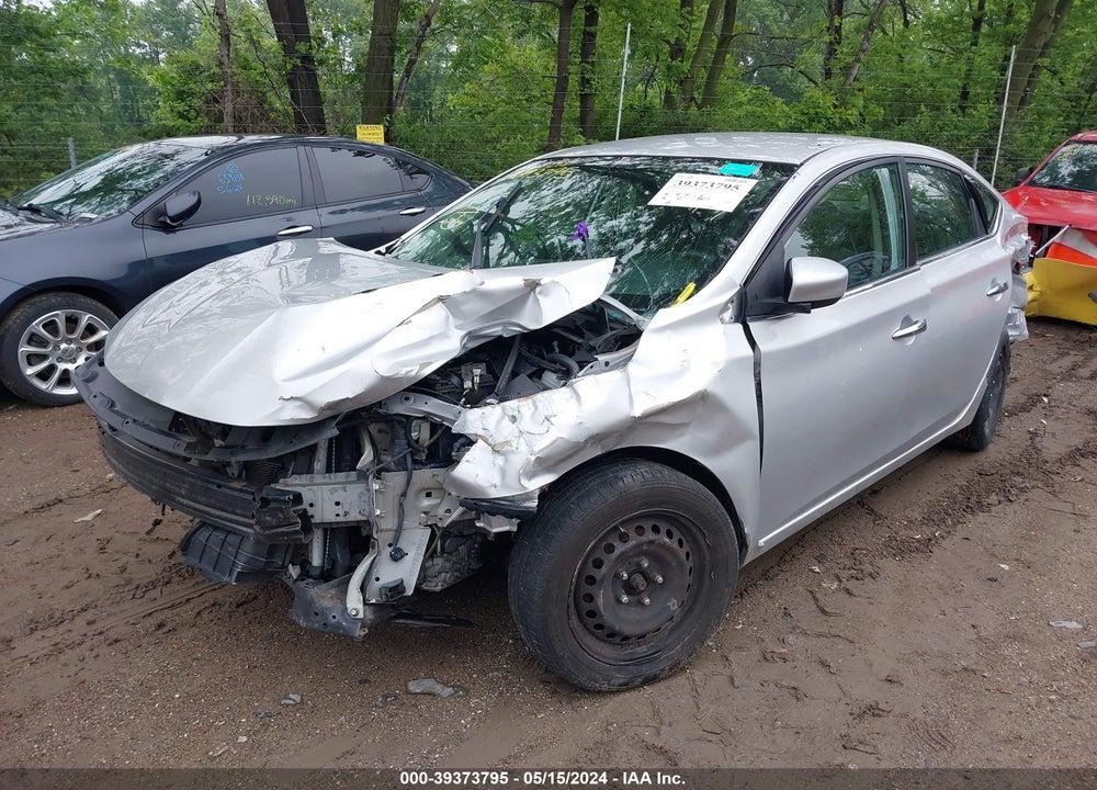 2016 NISSAN SENTRA VIN: 3N1AB7AP1GL665959