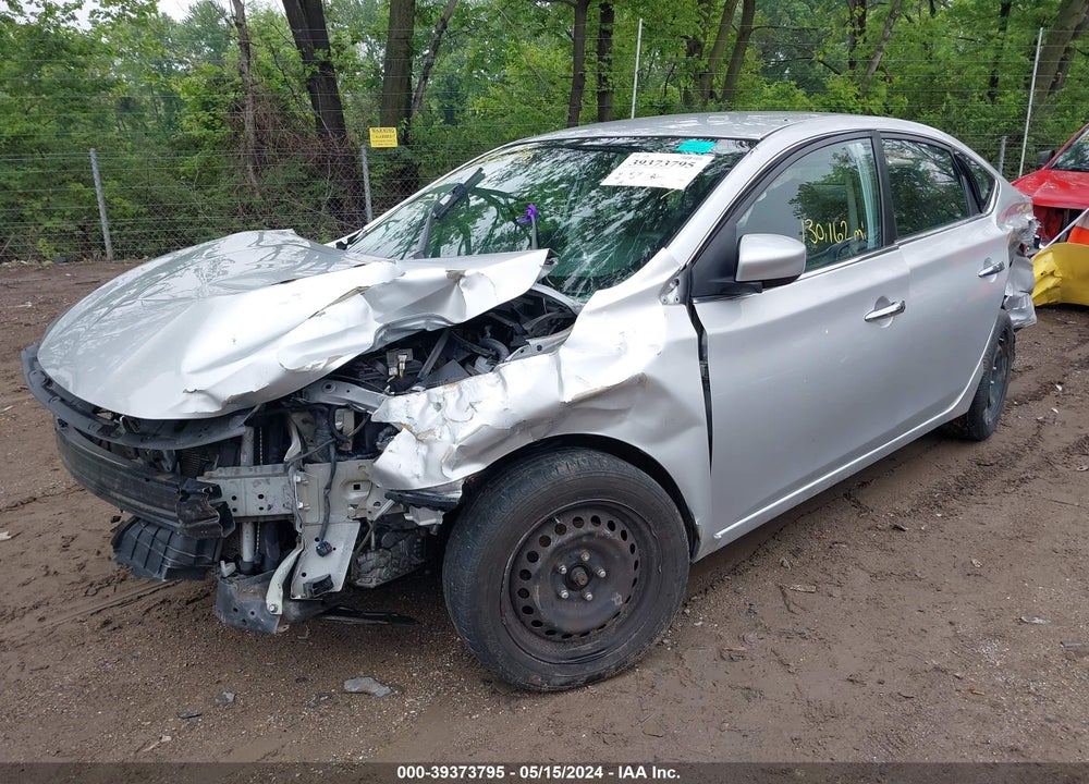 2016 NISSAN SENTRA VIN: 3N1AB7AP1GL665959