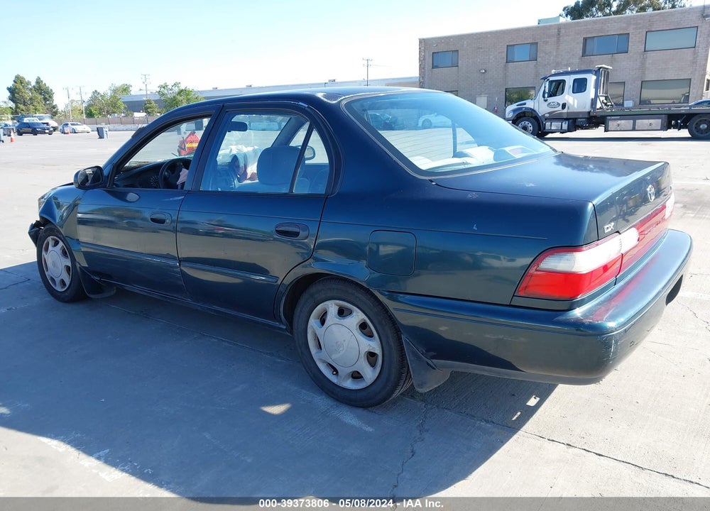 1997 TOYOTA COROLLA DX VIN: 1NXBB02E4VZ532195