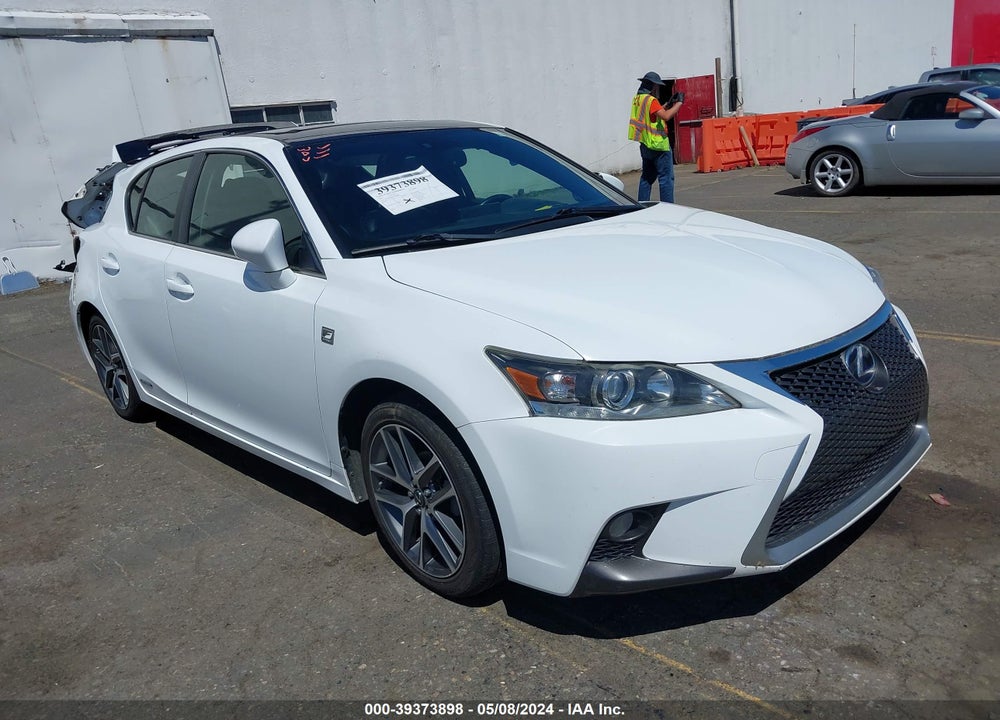 2015 LEXUS CT 200H VIN: JTHKD5BH1F2228887