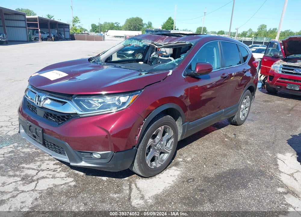 2019 HONDA CR-V EX-L VIN: 5J6RW2H8XKL029299
