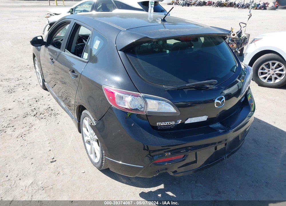 2010 MAZDA 3 S GRAND TOURING VIN: JM1BL1H65A1314589