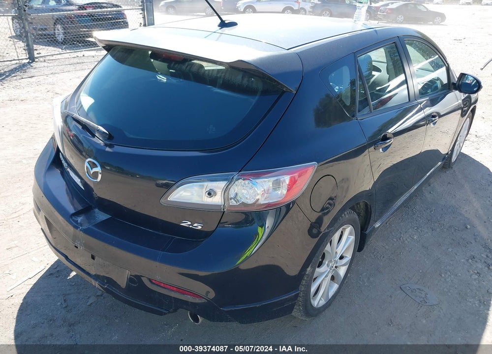 2010 MAZDA 3 S GRAND TOURING VIN: JM1BL1H65A1314589