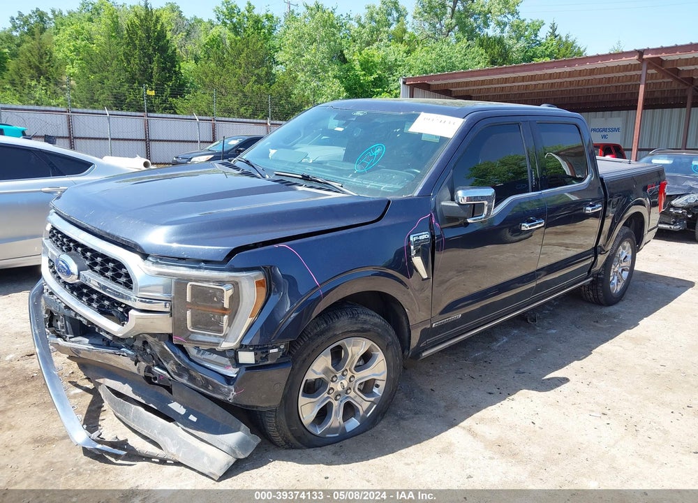 2021 FORD F-150 PLATINUM VIN: 1FTFW1EDXMFA99925