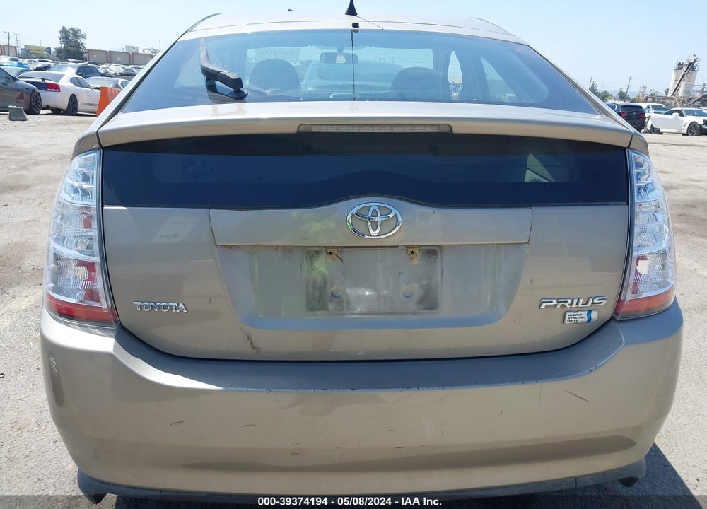 2009 TOYOTA PRIUS STANDARD VIN: JTDKB20U193528630