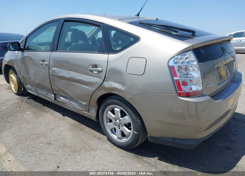 2009 TOYOTA PRIUS STANDARD VIN: JTDKB20U193528630
