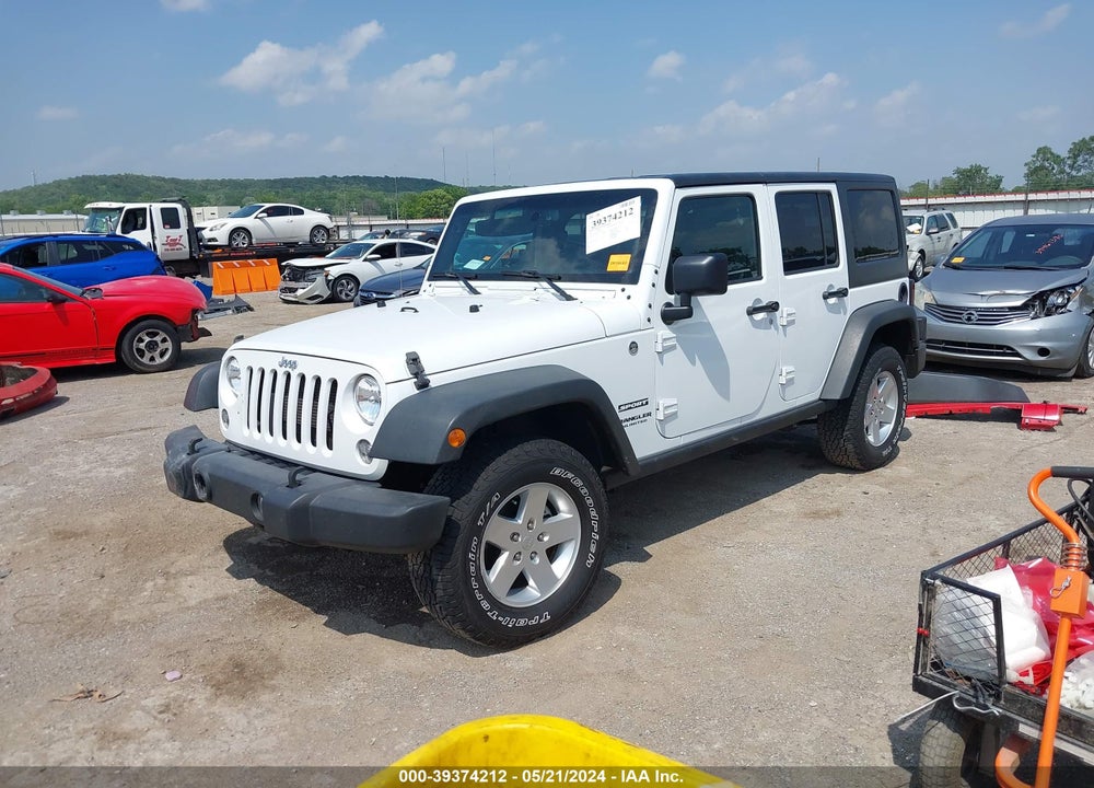 2015 JEEP WRANGLER UNLIMITED SPORT VIN: 1C4BJWDGXFL741196