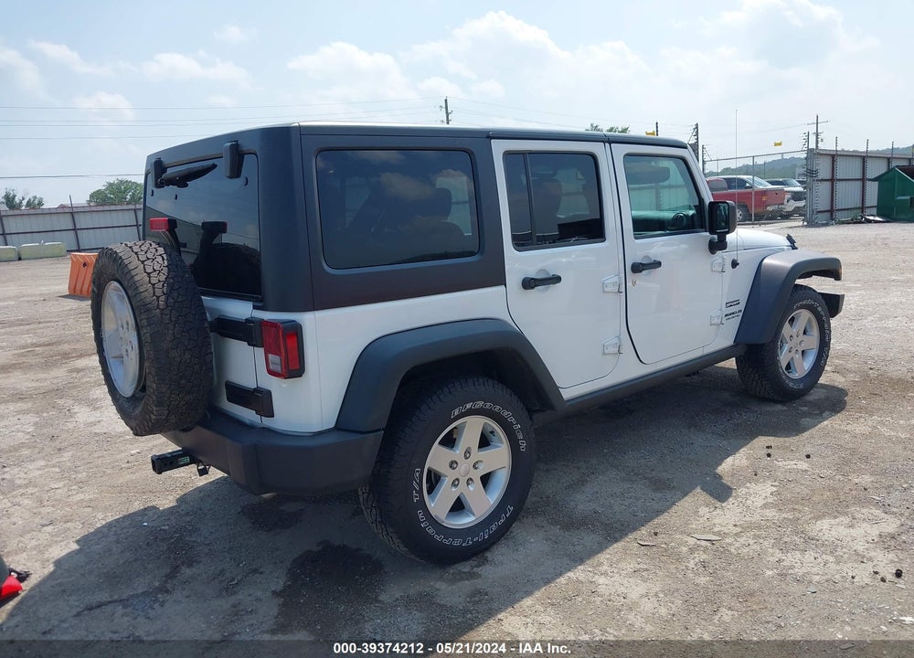 2015 JEEP WRANGLER UNLIMITED SPORT VIN: 1C4BJWDGXFL741196