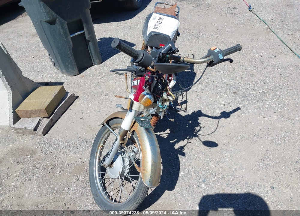 2008 WILDFIRE SCOOTER VIN: LCS5BHX548AWF0092