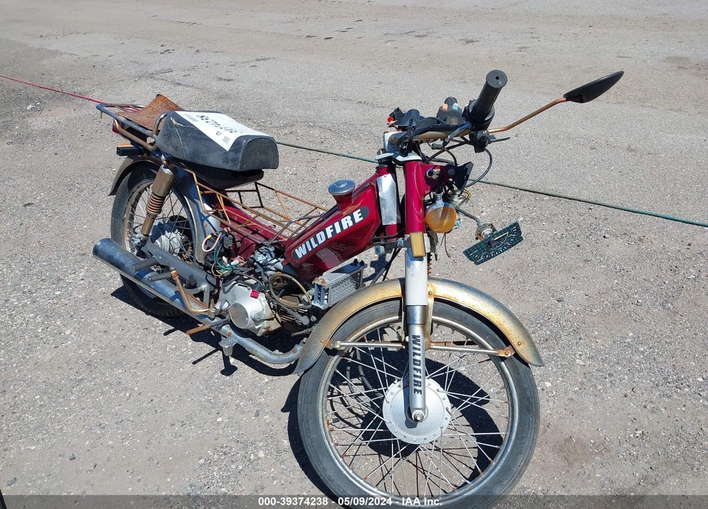 2008 WILDFIRE SCOOTER VIN: LCS5BHX548AWF0092