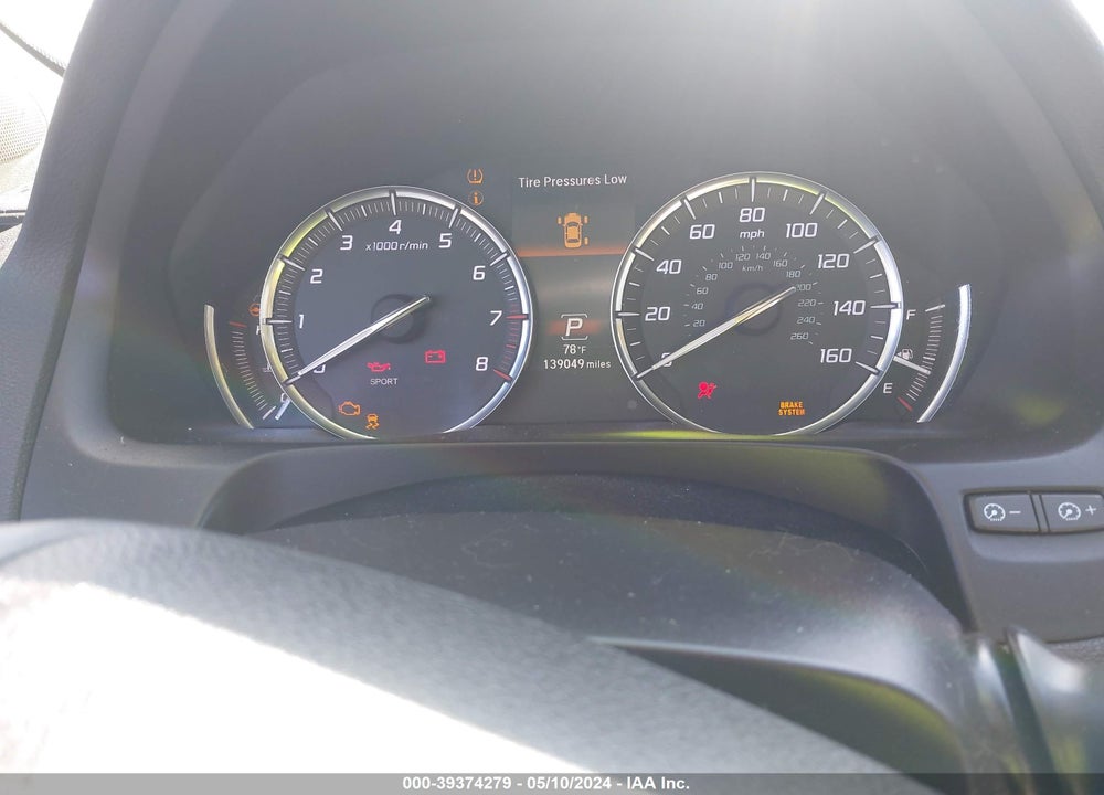 2015 ACURA TLX V6 TECH VIN: 19UUB3F52FA002014