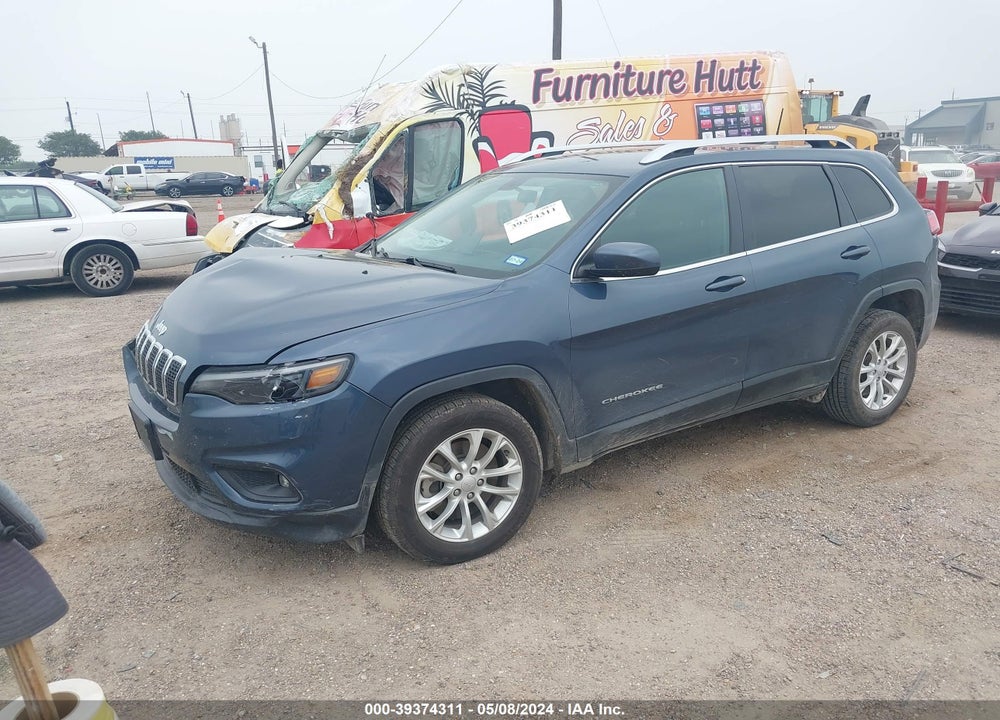 2019 JEEP CHEROKEE LATITUDE FWD VIN: 1C4PJLCB2KD419960