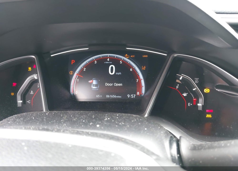 2019 HONDA CIVIC SPORT VIN: 2HGFC2F80KH507264