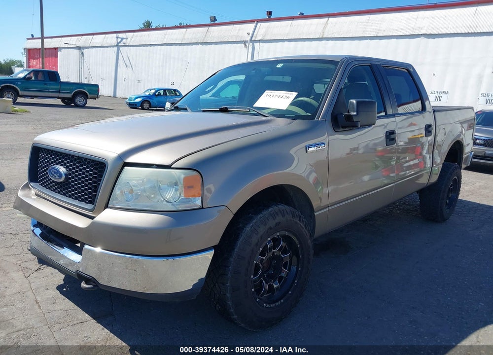 2005 FORD F-150 FX4/LARIAT/XLT VIN: 1FTPW14505KD95513
